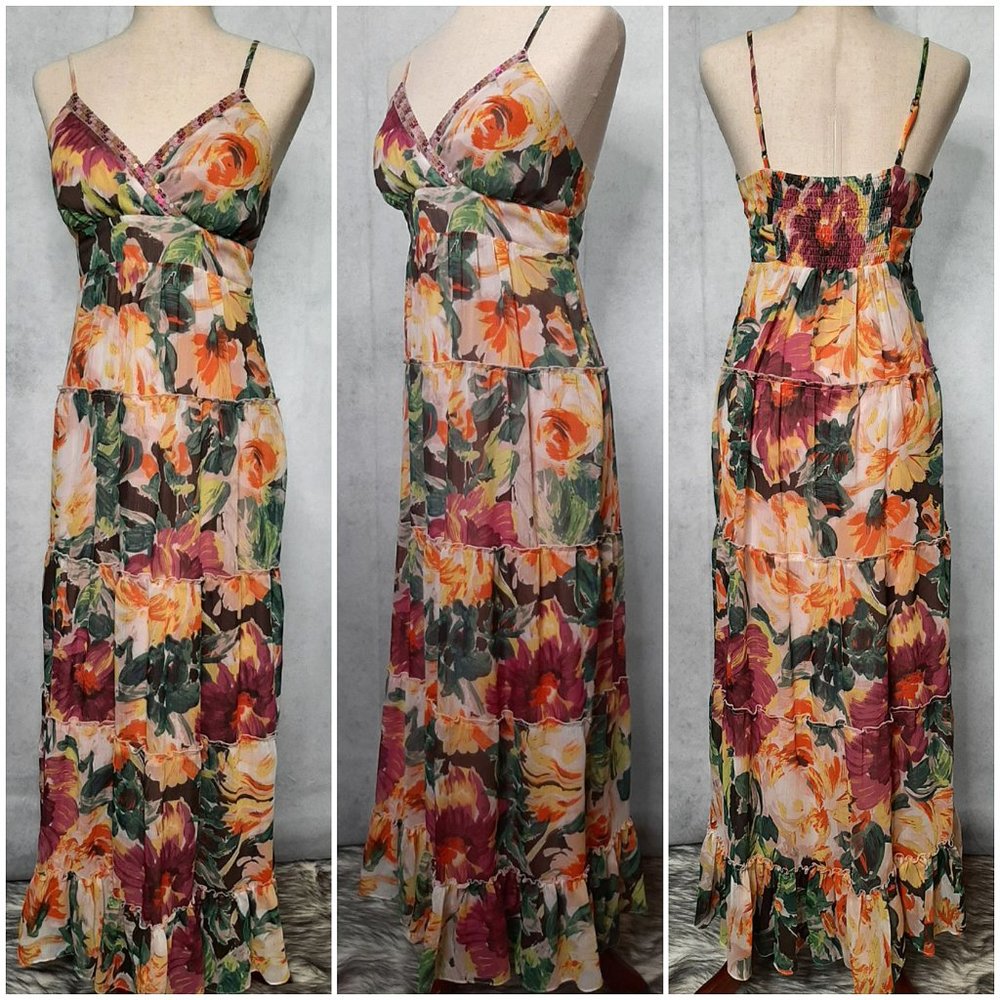 Candie's Floral Maxi Dress